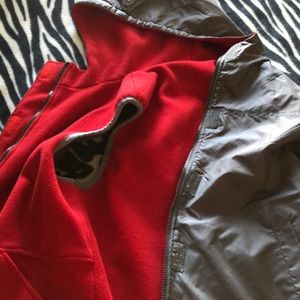 Red vest medium size reversible